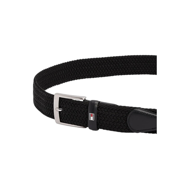 Tommy Hilfiger Riem heren met gesp cm Tommy Hilfiger Zwart Riem Met Logo large