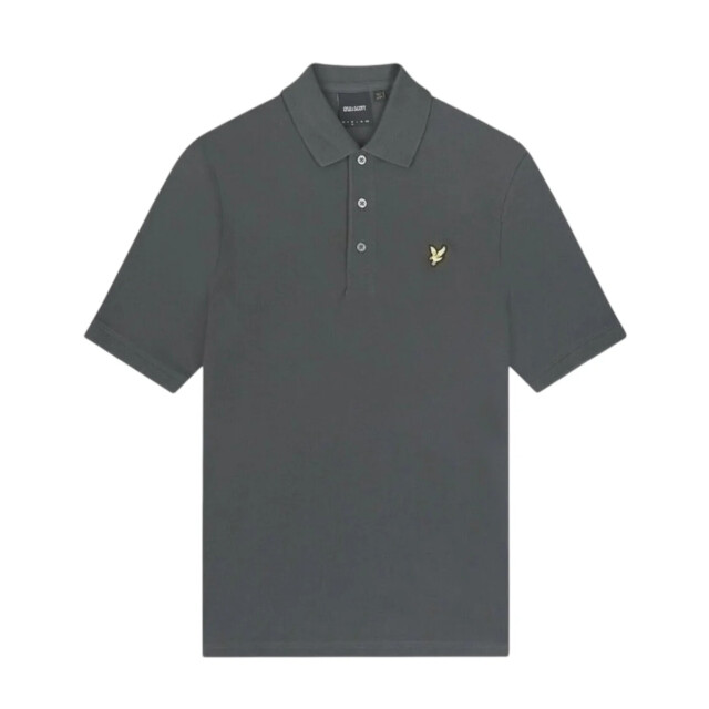 Lyle and Scott Polo top heren Lyle & Scott Grijs Polo Met Logo large