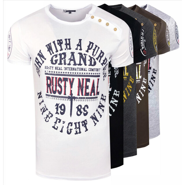 Rusty Neal heren t-shirt 15216 RN2-15216 large