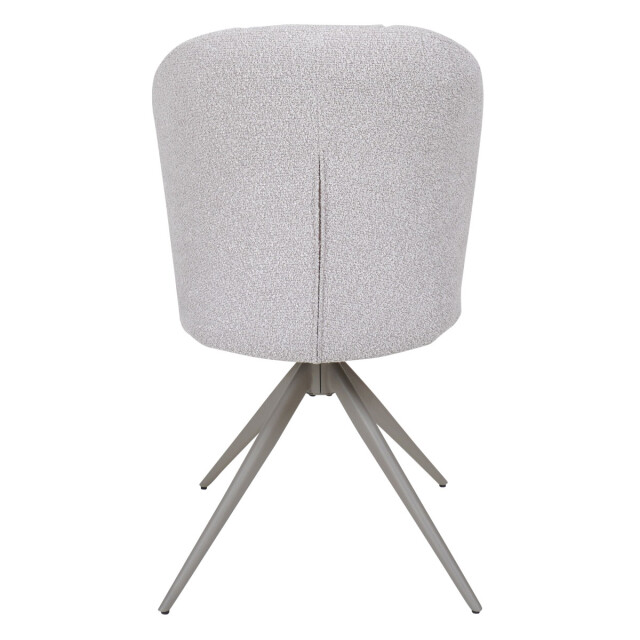 Home67 Eetkamerstoel cosmo bouclé naturel 3173025 large