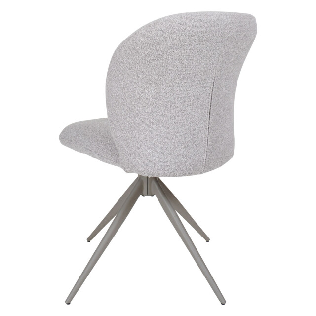 Home67 Eetkamerstoel cosmo bouclé naturel 3173025 large