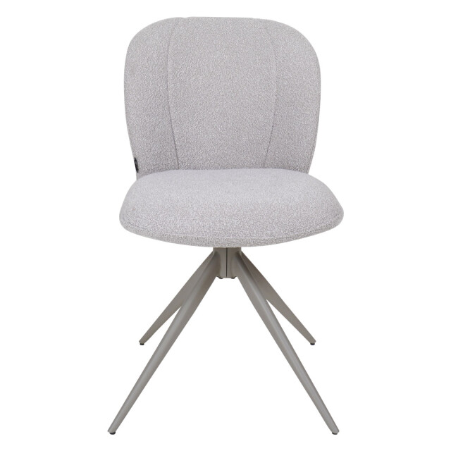 Home67 Eetkamerstoel cosmo bouclé naturel 3173025 large