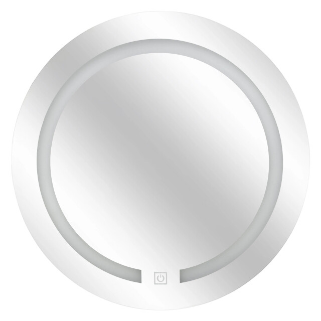 Casa di Elturo Badkamerspiegel omega rond led-verlichte werkt op batterijen touch 1358795 large