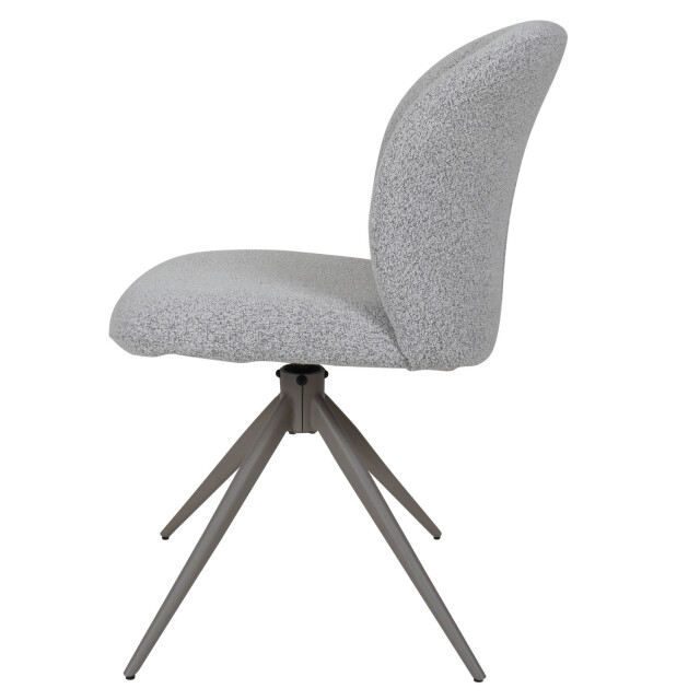 Home67 Eetkamerstoel cosmo bouclé champagne 3173026 large