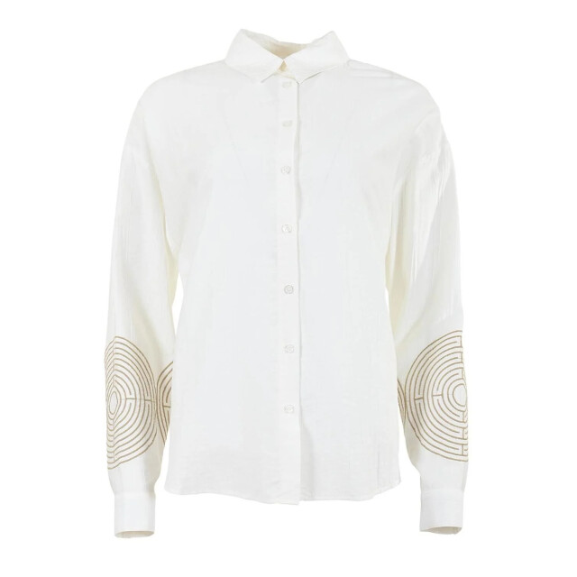 MAICAZZ Minde blouse sp25.20.316 off white/l sand SP25.20.316 large