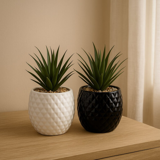 Casa di Elturo Kunstplant in ananas pot – h21 cm 2752548 large