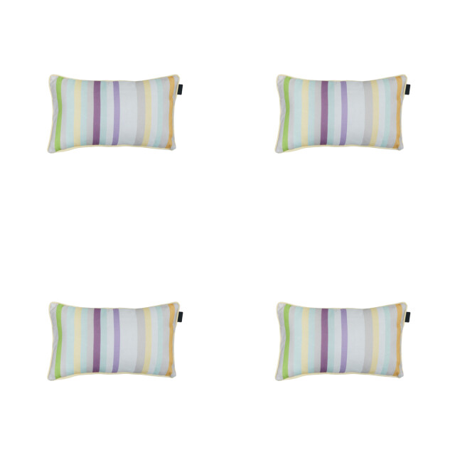 Madison sierkussen righe purple ca. 30x50 cm set van 4 3083085 large