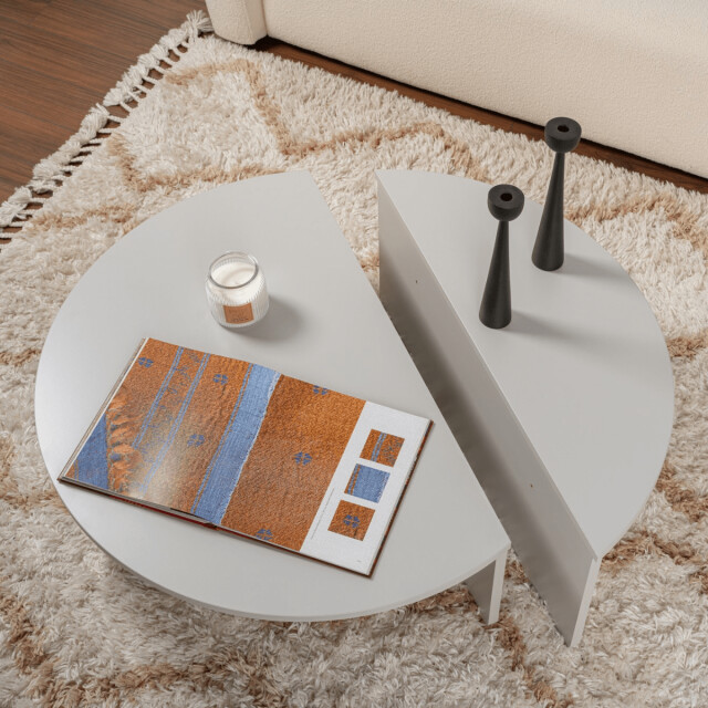 CaliCosy Set van 2 salontafels l90 cm orion 3046019 large