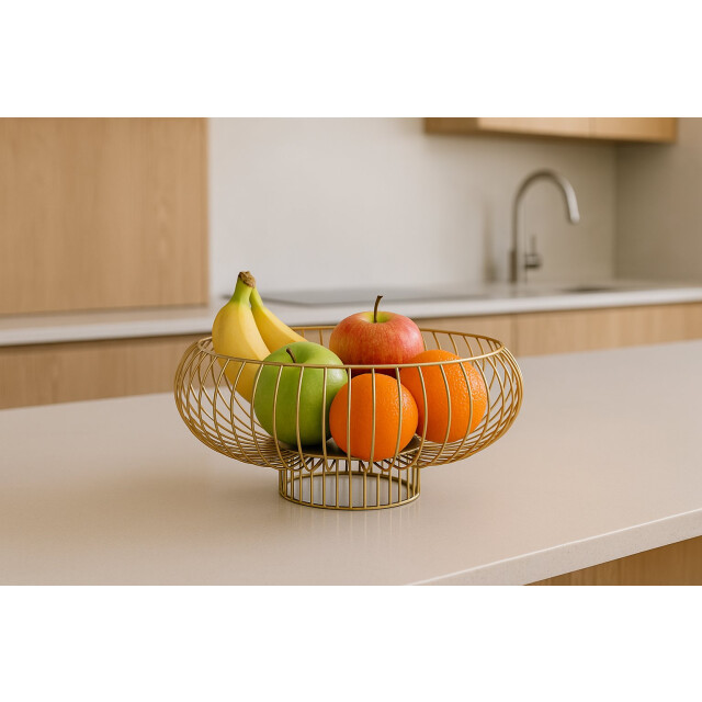 Casa di Elturo Fruitschaal – opbergmand – Ø27 x h15 cm 2833585 large