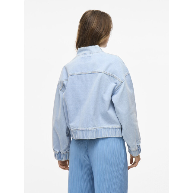 Vila vimarley denim bomber jacket 14109889 light blue denim 06121.260.0009 large