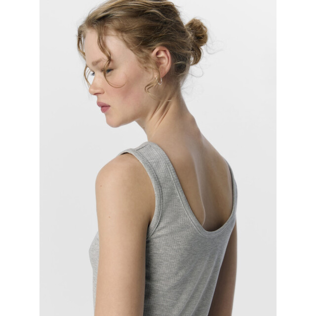 Object objjamie s/l sli tank top noos 23045692 light grey melange 06010.910.0002 large