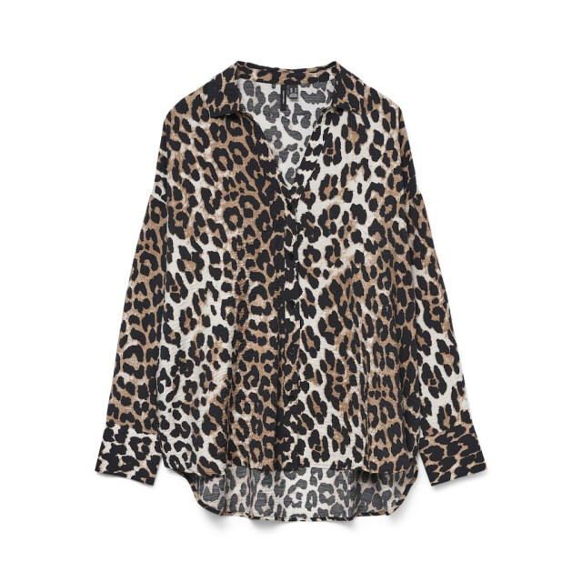 Vero Moda vmjosie ls oversize shirt wvn ga 10315150 egret 06615.849.0099 large