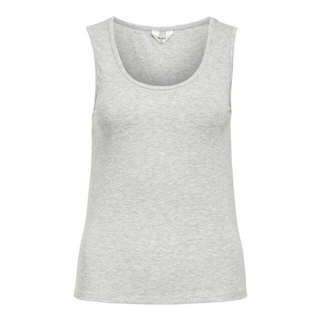 Object objjamie s/l sli tank top noos 23045692 light grey melange 06010.910.0002 large