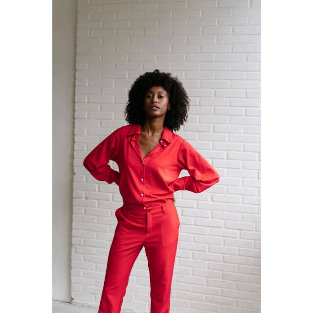 Zizo Cergi broek sp25.cer.316 scarlet red SP25.CER.316 large