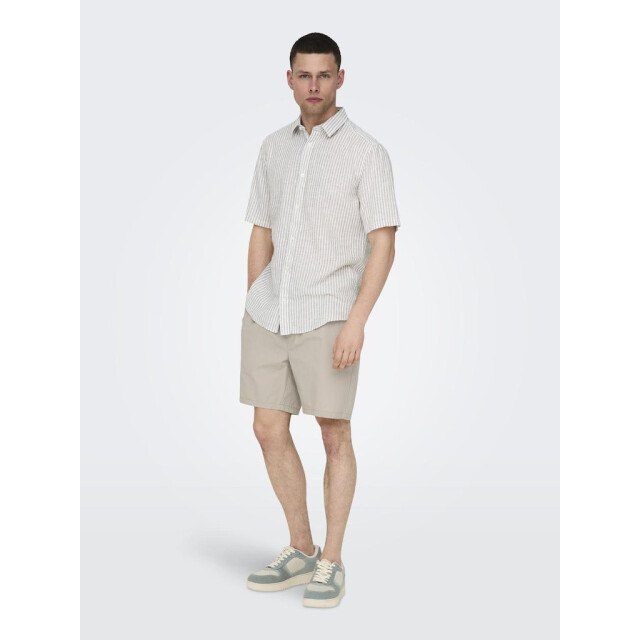 Only & Sons onstel life 0119 shorts noos 22027949 silver lining 05414.915.0018 large