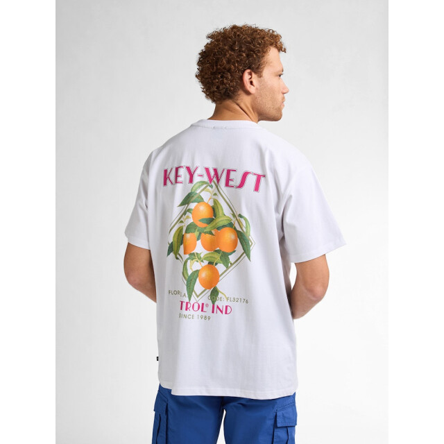 Petrol Industries men t-shirt ss classic print m-1050-tsr649 0000 bright white 05011.100.0265 large