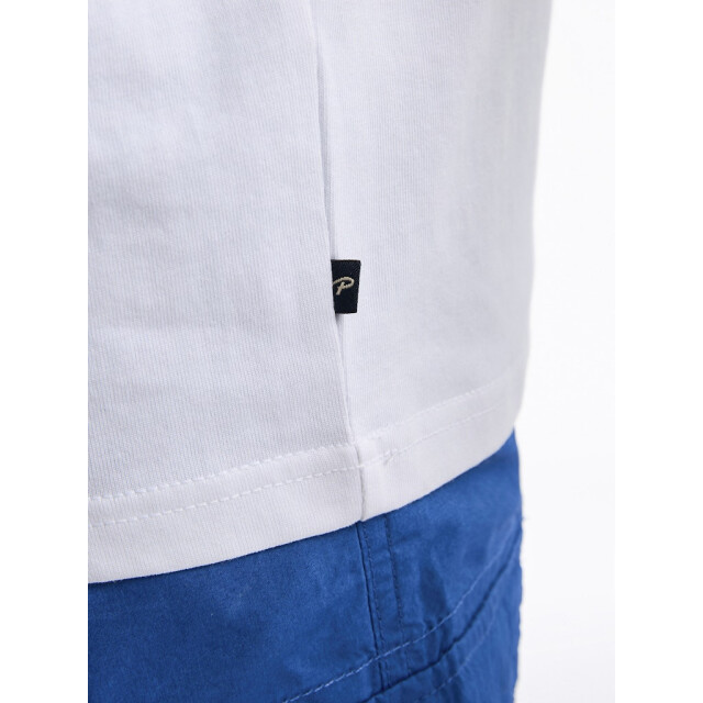 Petrol Industries men t-shirt ss classic print m-1050-tsr649 0000 bright white 05011.100.0265 large