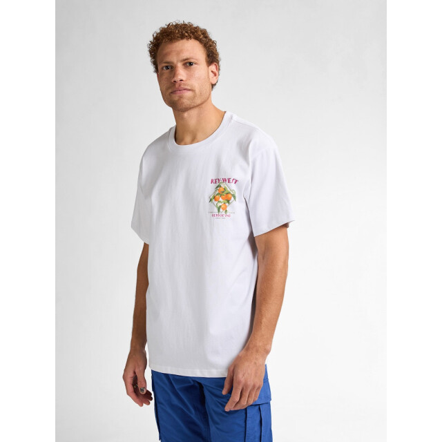Petrol Industries men t-shirt ss classic print m-1050-tsr649 0000 bright white 05011.100.0265 large