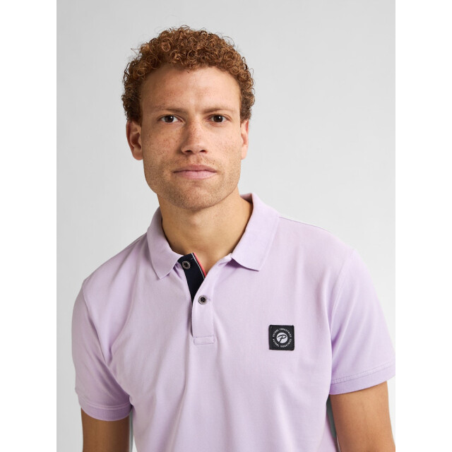 Petrol Industries men polo short sleeve m-1050-pol945 4111 lilac grey 05311.940.0066 large