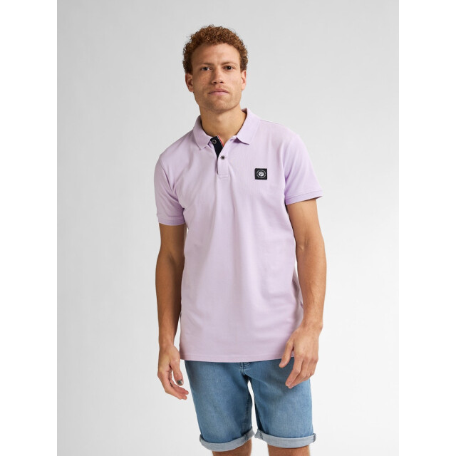 Petrol Industries men polo short sleeve m-1050-pol945 4111 lilac grey 05311.940.0066 large