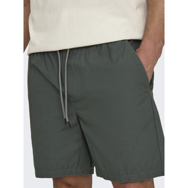 Only & Sons onstel life 0119 shorts noos 22027949 balsam green 05414.369.0018 large