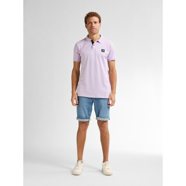 Petrol Industries men polo short sleeve m-1050-pol945 4111 lilac grey 05311.940.0066 large