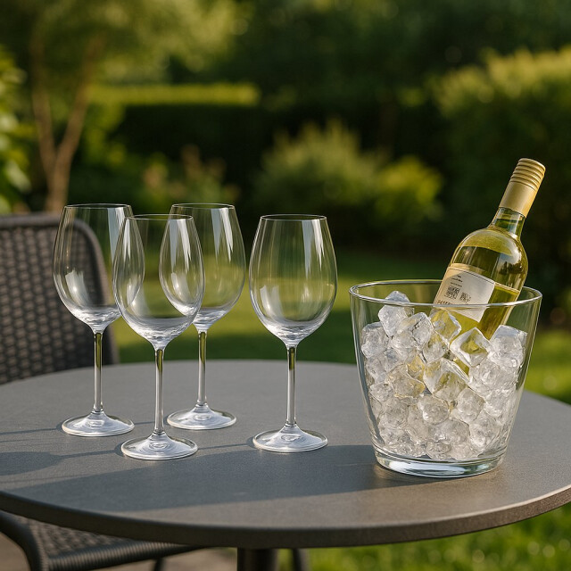 Casa di Elturo Luxe kristallen wijnset set van 5 inclusief wijnkoeler 2712130 large