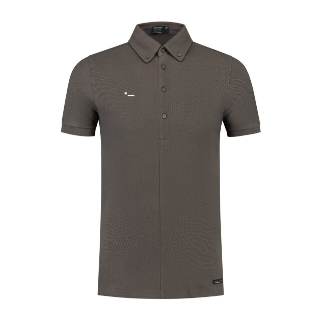 Morse code Alpha 1 pique polo met korte mouwen 099693-001-L large