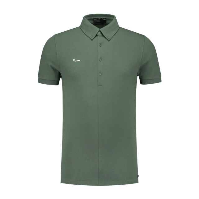 Morse code Alpha 1 pique polo met korte mouwen 099692-001-M large
