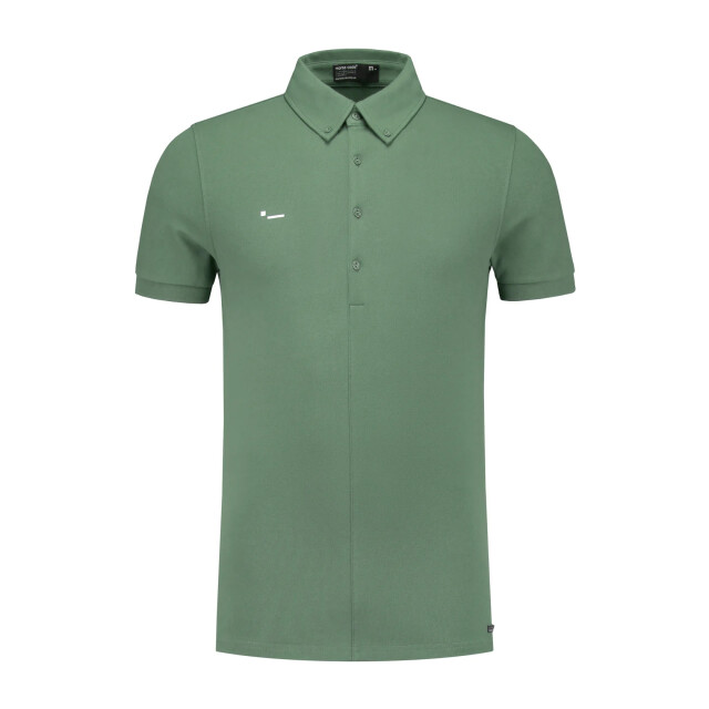 Morse code Alpha 1 pique polo met korte mouwen 099690-001-M large