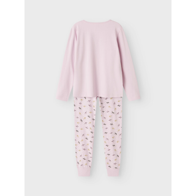 Name It Meisjes lange pyjama set nkfnightset paarden print 13241966 large