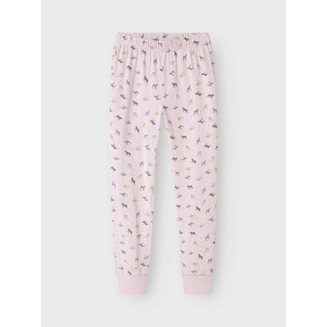 Name It Meisjes lange pyjama set nkfnightset paarden print 13241966 large