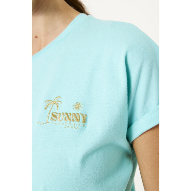 Gaastra dames tops t-shirts 4339.32.0007 aqua 4339.32.0007 large