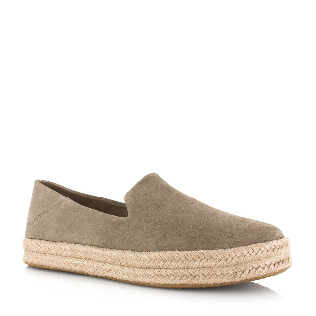 Toms Carolina slip ons van suède espadrilles dames 10020711 large
