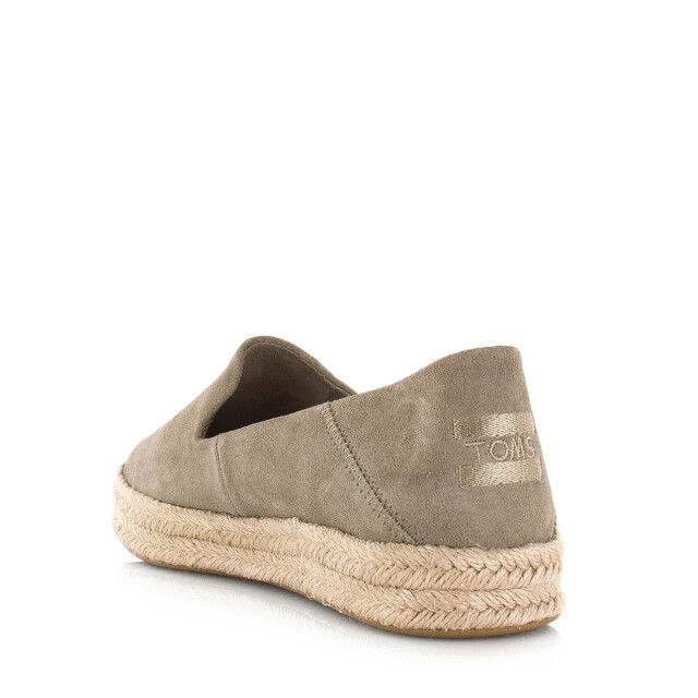 Toms Carolina slip ons van suède espadrilles dames 10020711 large