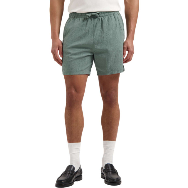 Pure Path Regular fit pull on shorts faded green 25010521-76 large