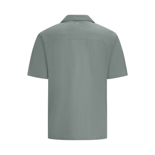 Pure Path Regular fit shortsleeve shirts faded green 25010221-76 large