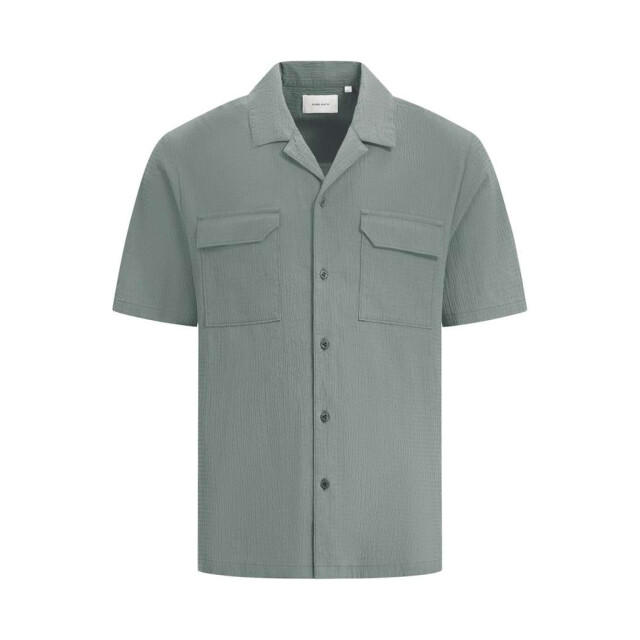 Pure Path Regular fit shortsleeve shirts faded green 25010221-76 large