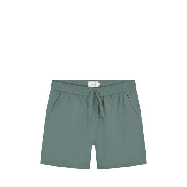 Pure Path Regular fit pull on shorts faded green 25010521-76 large