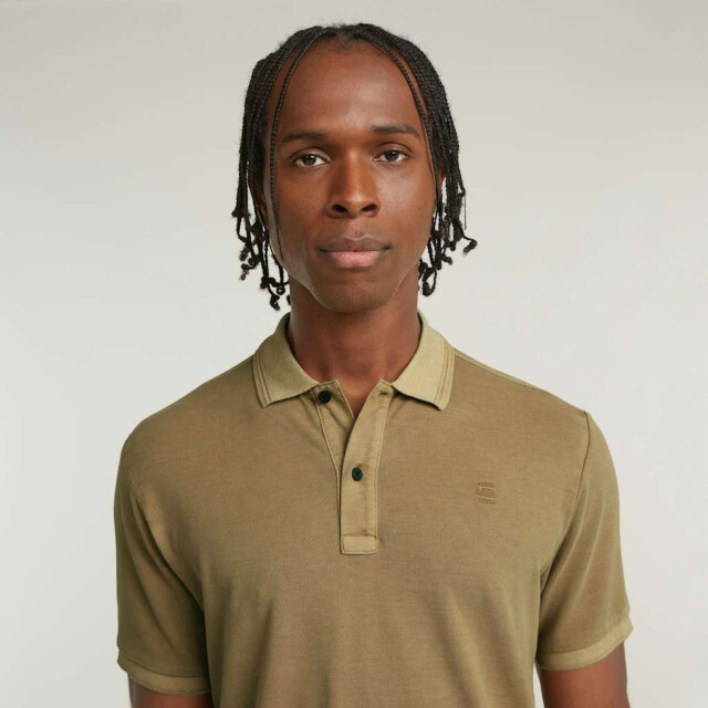 G-Star Dunda overdyed slim polo s\s D11595-D756-C805 large