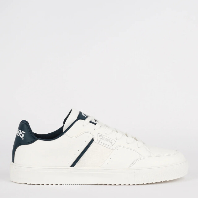 Q1905 Sneaker woerden wit/donkerblauw QM1821927-000-1 large