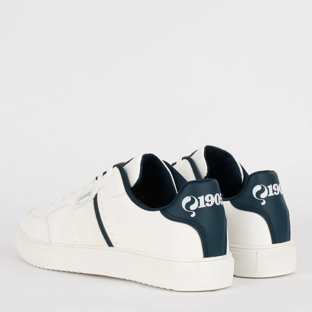 Q1905 Sneaker woerden wit/donkerblauw QM1821927-000-1 large