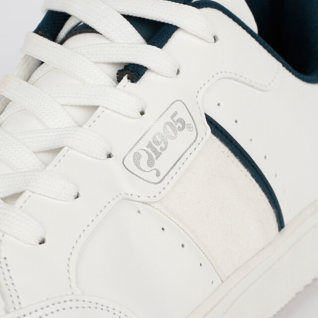 Q1905 Sneaker woerden wit/donkerblauw QM1821927-000-1 large
