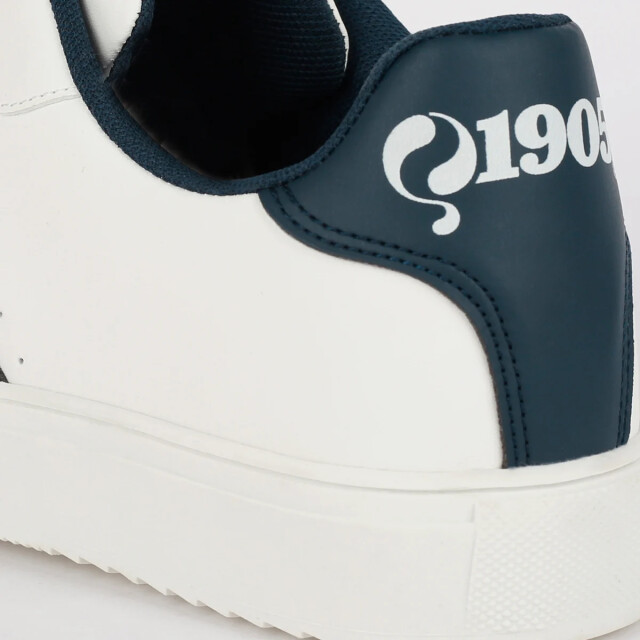 Q1905 Sneaker woerden wit/donkerblauw QM1821927-000-1 large