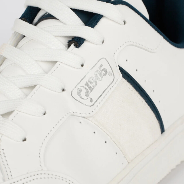 Q1905 Sneaker woerden wit/donkerblauw QM1821927-000-1 large