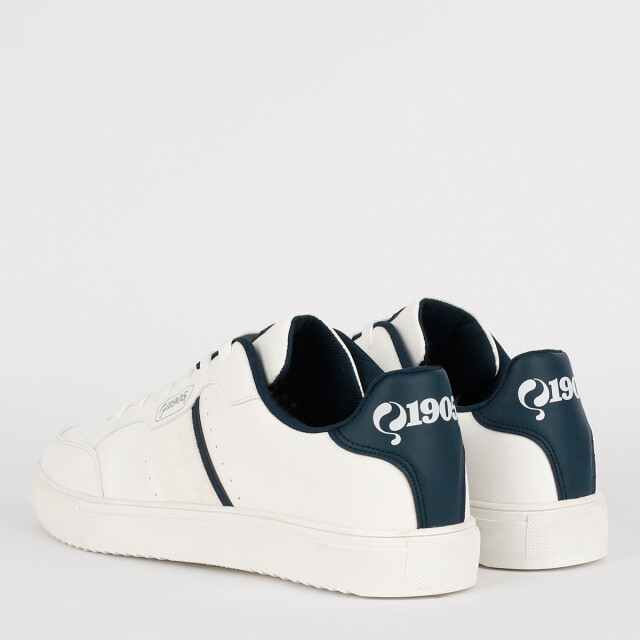 Q1905 Sneaker woerden wit/donkerblauw QM1821927-000-1 large