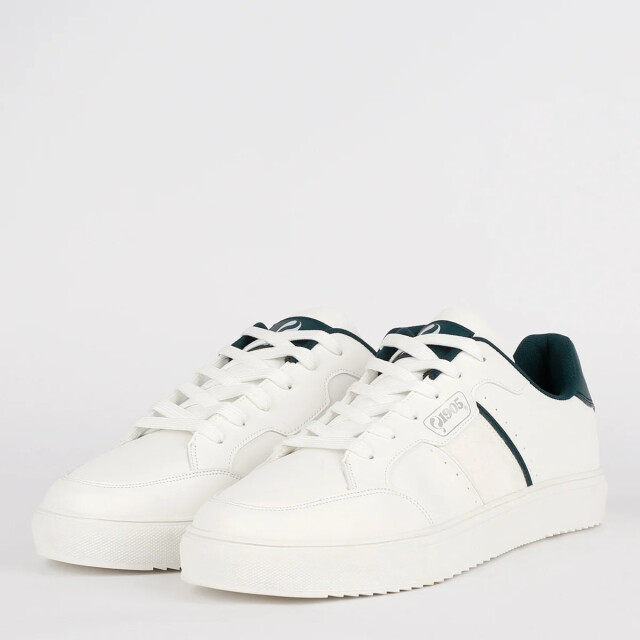 Q1905 Sneaker woerden wit/donkerblauw QM1821927-000-1 large