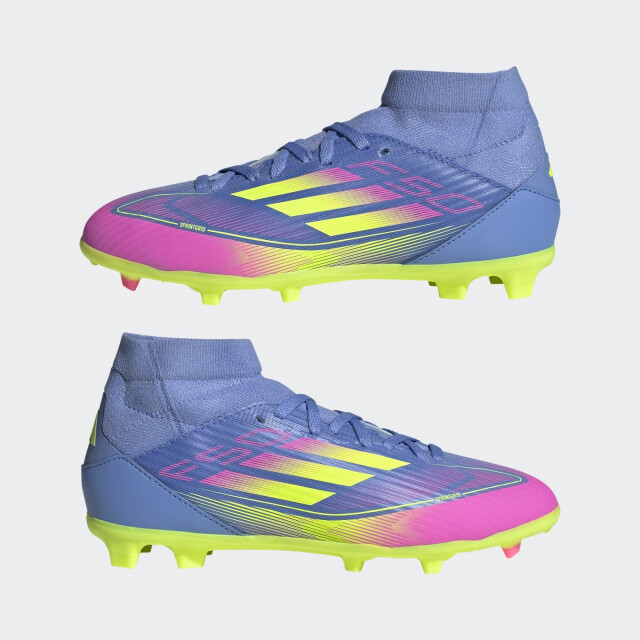 Adidas f50 league fg/mg mid j voetbal schoen firm ground jongens - 070054_200-5,5 large