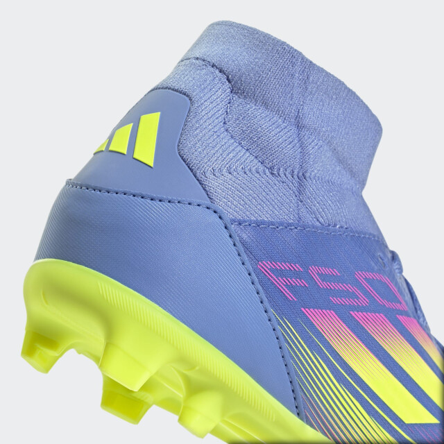 Adidas f50 league fg/mg mid j voetbal schoen firm ground jongens - 070054_200-5,5 large