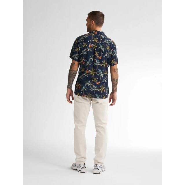 Petrol Industries Heren overhemd m-1050-sis441 5178 navy blue Petrol M 1050 SIS441 5178NavyBlue large